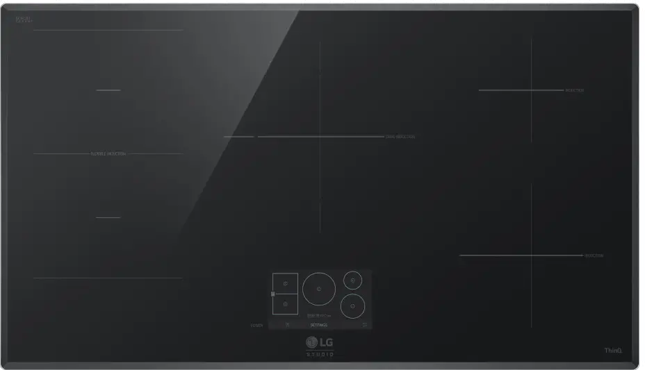 CBIS3618B LG Studio 36 Inch Induction Cooktop - Black-2