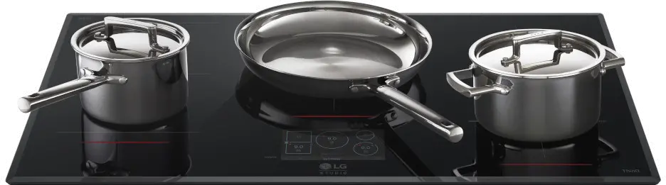 CBIS3618B LG Studio 36 Inch Induction Cooktop - Black-1