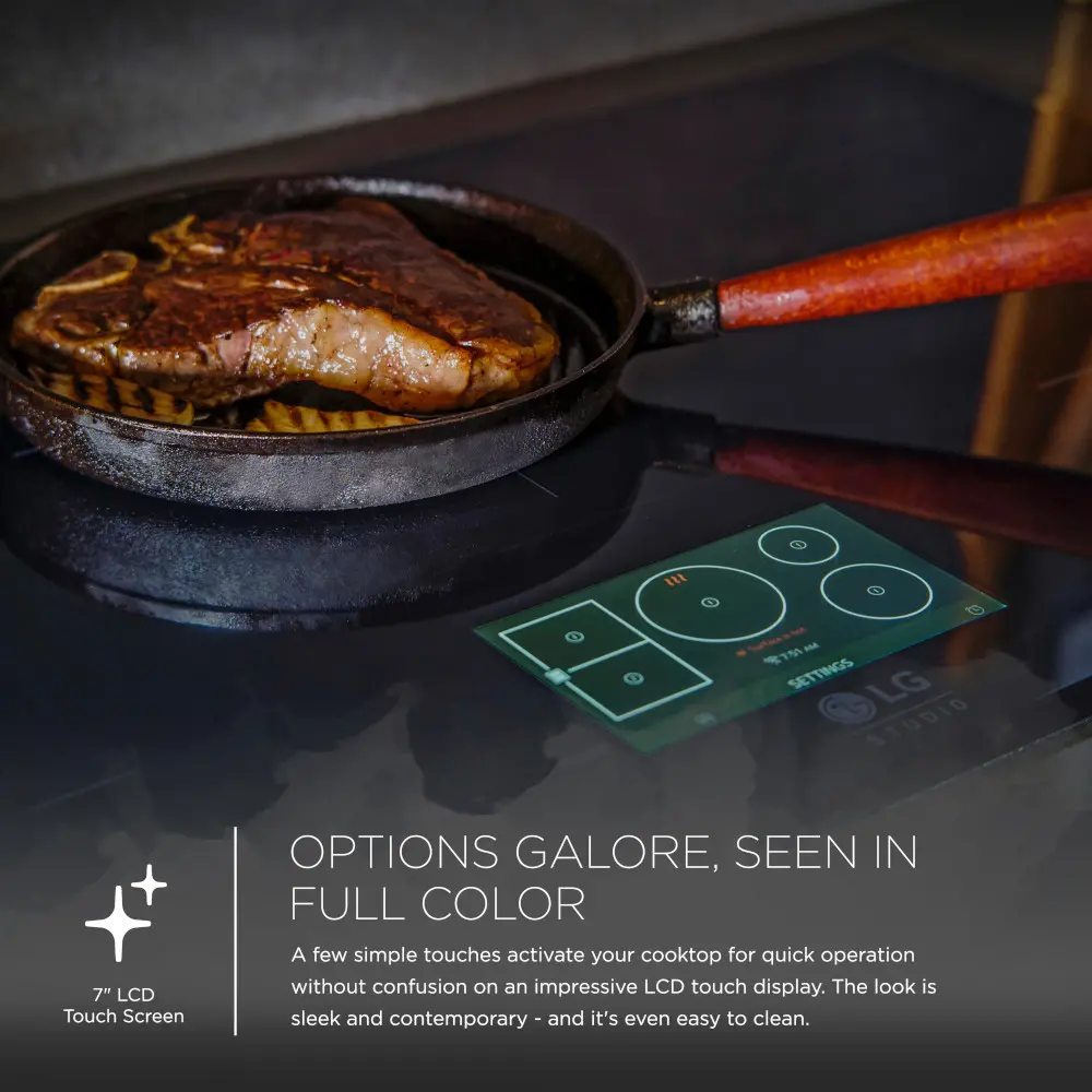 CBIS3618B LG Studio 36 Inch Induction Cooktop - Black-7