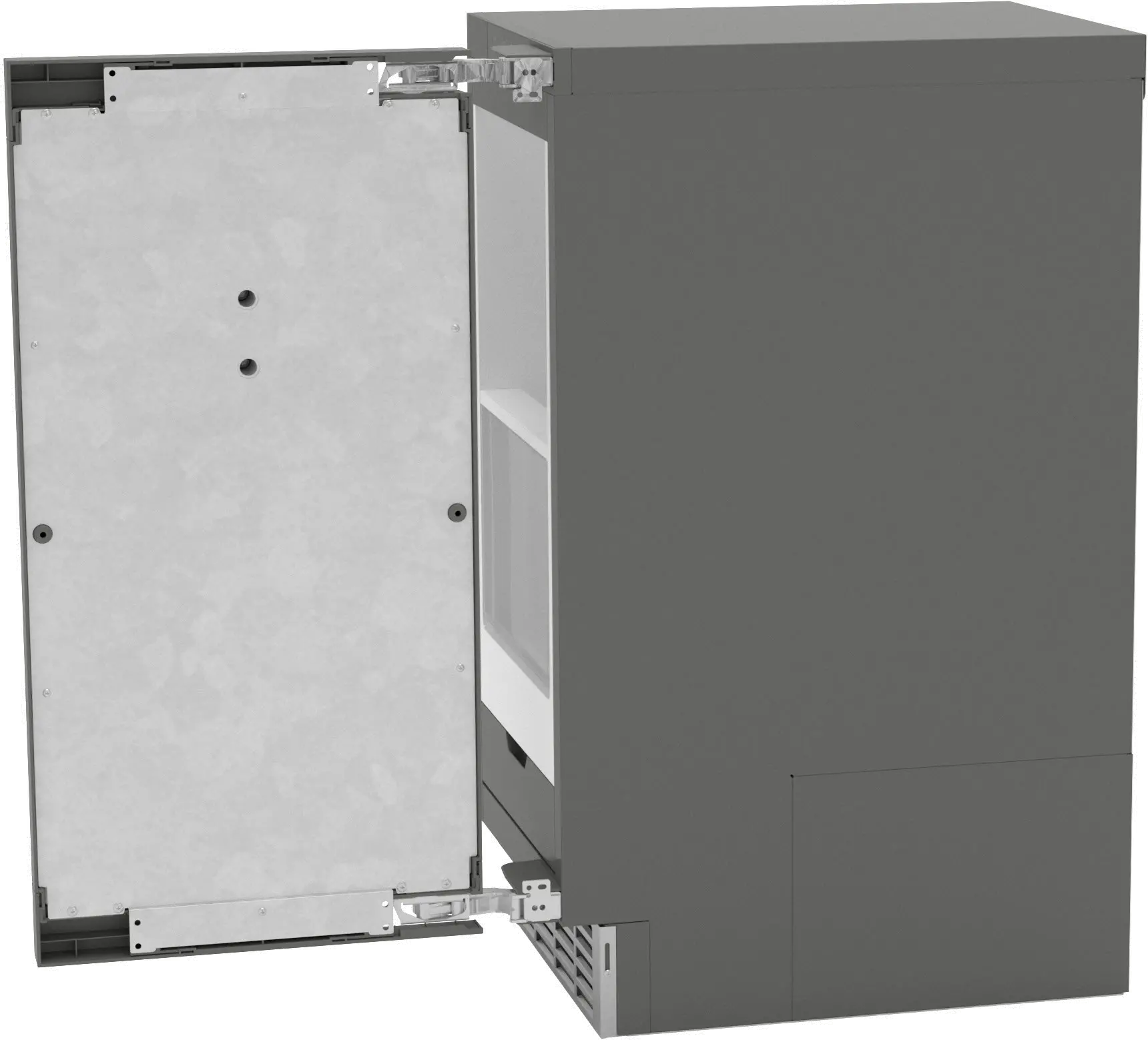 UNC15NPRII GE 15 Nugget Ice Maker - Panel Ready-1