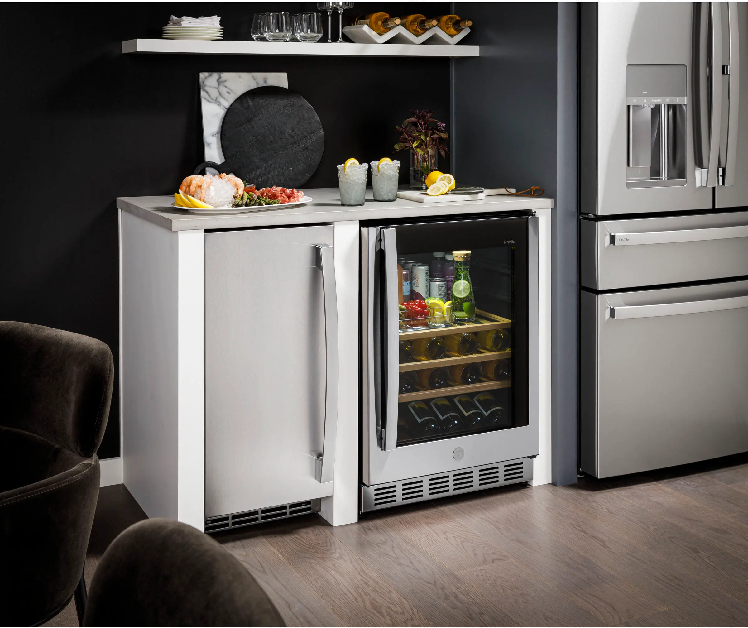 UNC15NPRII GE 15 Nugget Ice Maker - Panel Ready-7