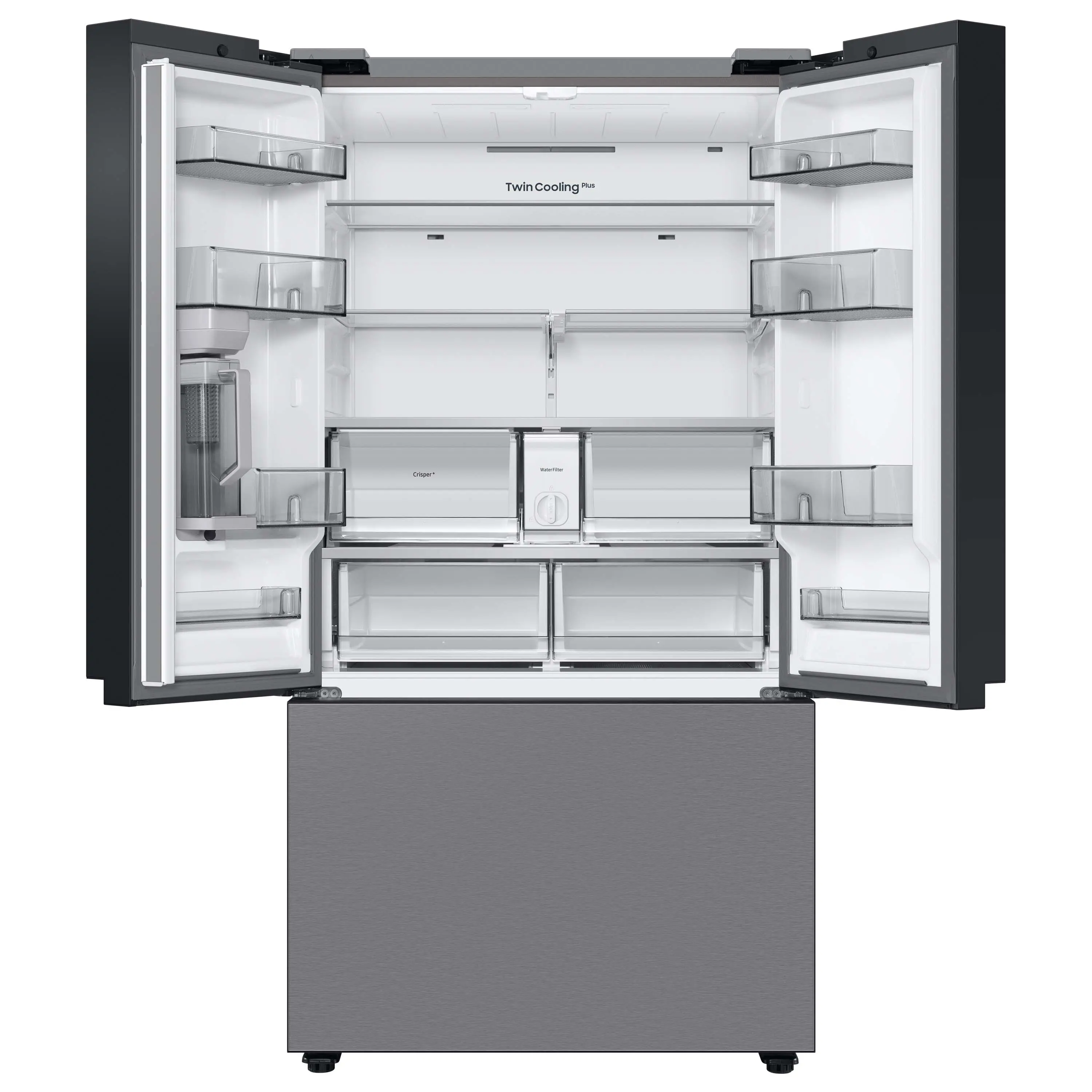 RF30BB6200QL Samsung Bespoke 30 cu ft French Door Refrigerator - Stainless Steel-3