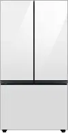 RF30BB620012 Samsung Bespoke 30 Cu Ft French Door Refrigerator - White Glass