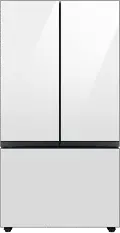 RF30BB620012 Samsung Bespoke 30 cu ft French Door Refrigerator - White Glass