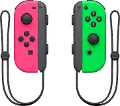 SWI/J-C_PINK/GREEN Nintendo Switch Joy-Con Controller - Pink / Green