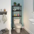 Ashlar Weathered Oak Over the Toilet Storage
