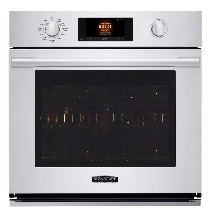 LG SIGNATURE Kitchen Suite 4.7 Cu Ft Single Wall Oven with Steam-Combi - Stainless Steel