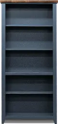 Nantucket Blue Bookcase