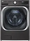 WM8900HBA LG 5.2 cu ft Front Load Washer - Black Steel