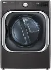 DLEX8900B LG 9 cu ft Electric Dryer - Black Steel 8900B