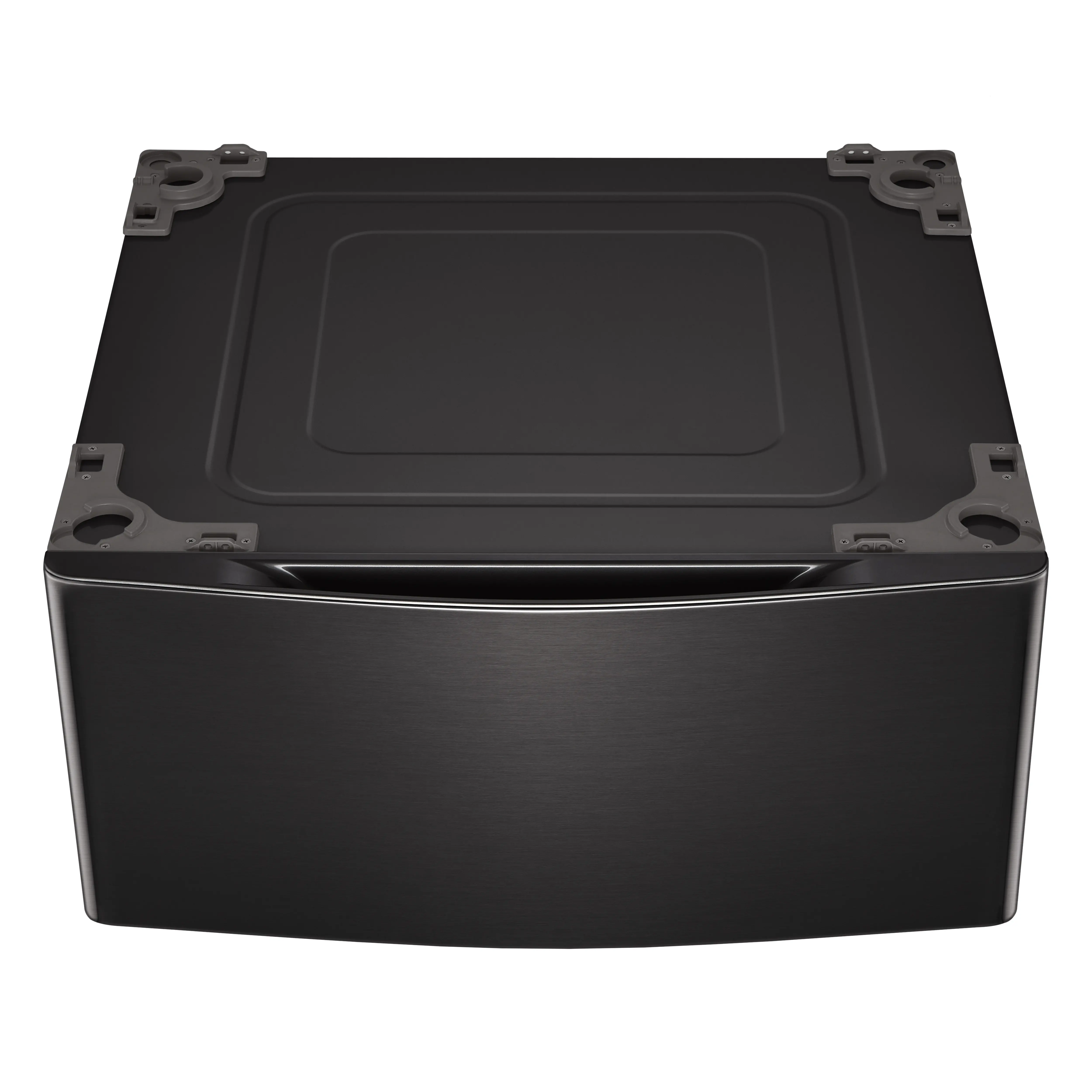 WDP5B LG 29 Inch Washer and Dryer Pedestal - Black Steel-1