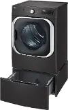 WDP5B LG 29 Inch Washer and Dryer Pedestal - Black Steel