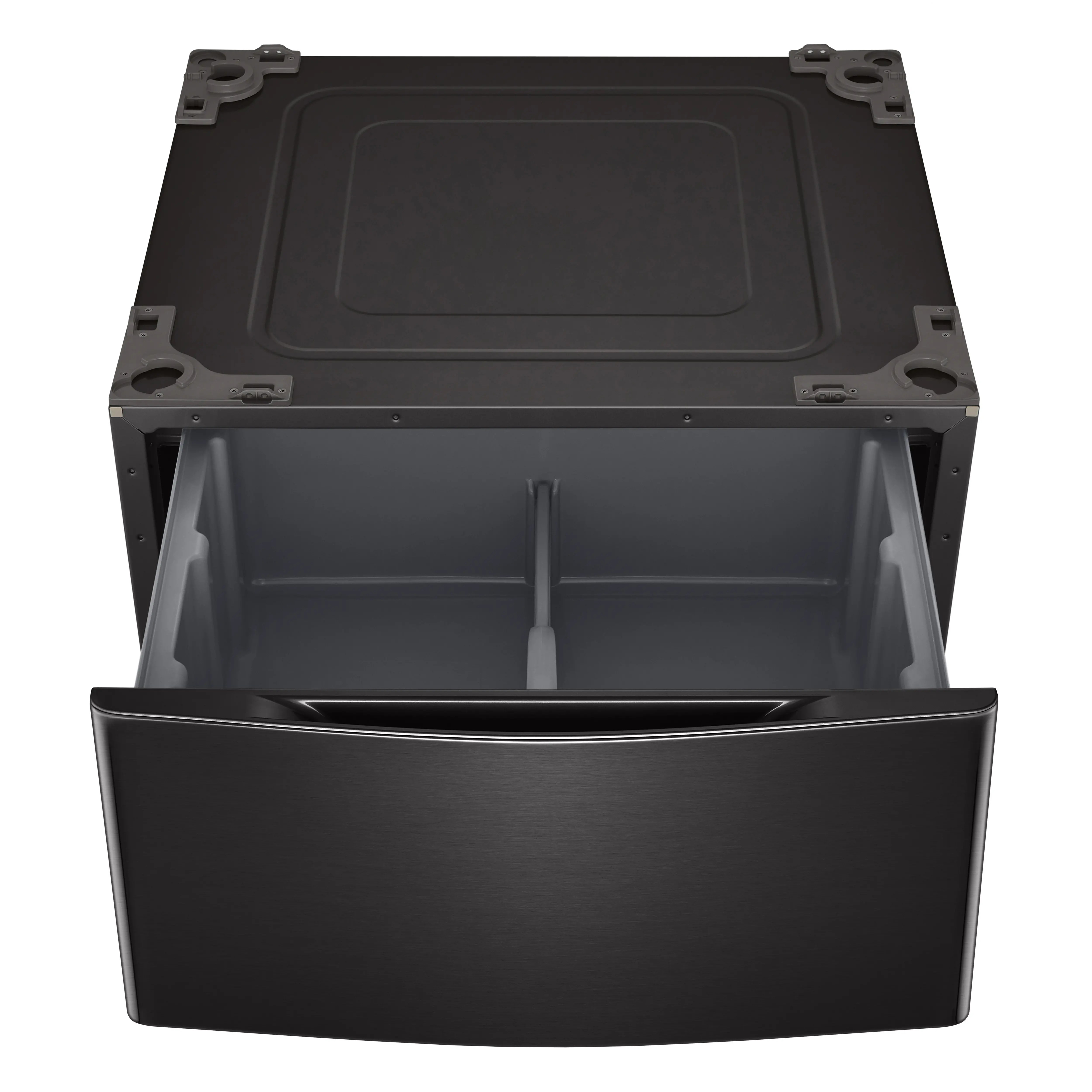 WDP5B LG 29 Inch Washer and Dryer Pedestal - Black Steel-4