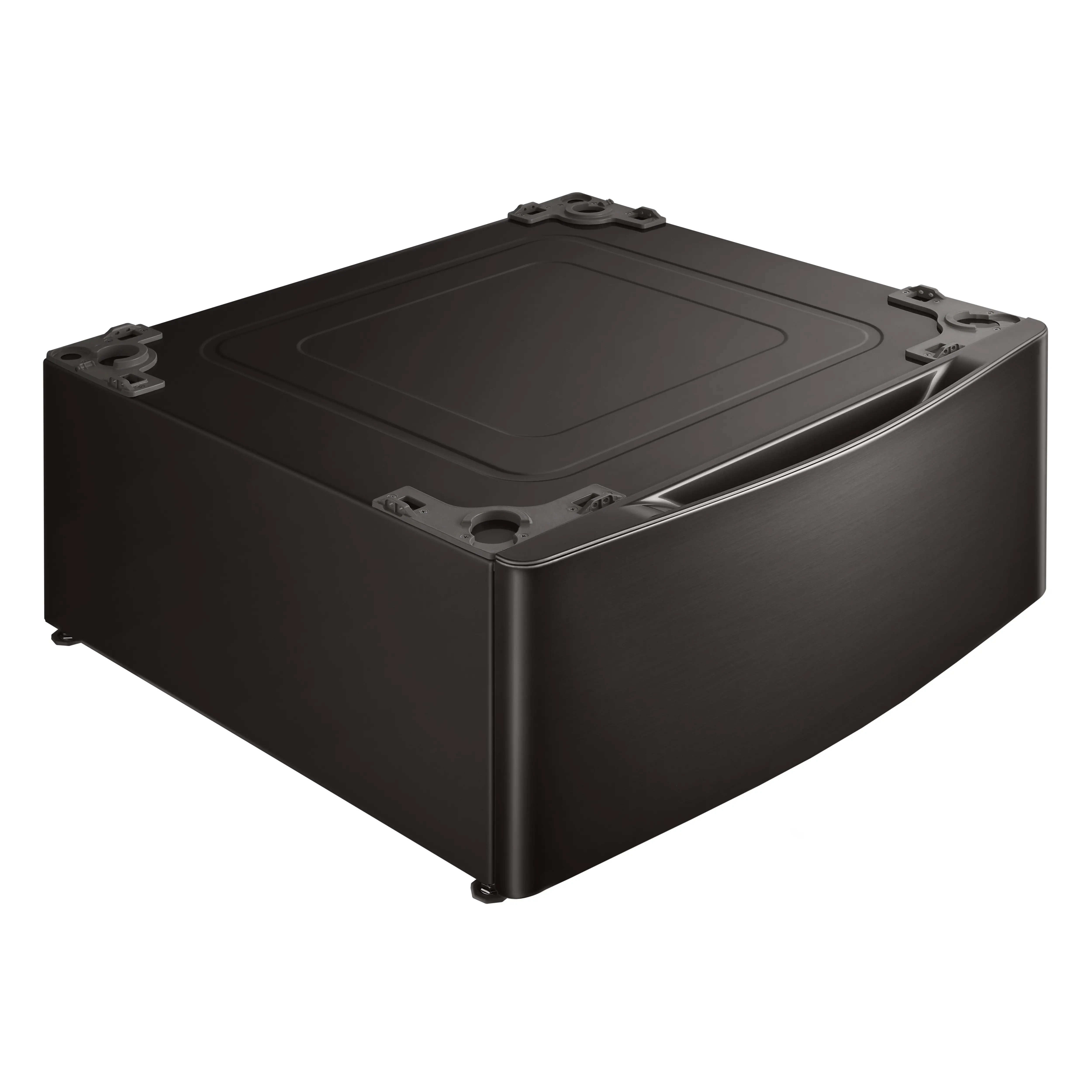WDP5B LG 29 Inch Washer and Dryer Pedestal - Black Steel-6