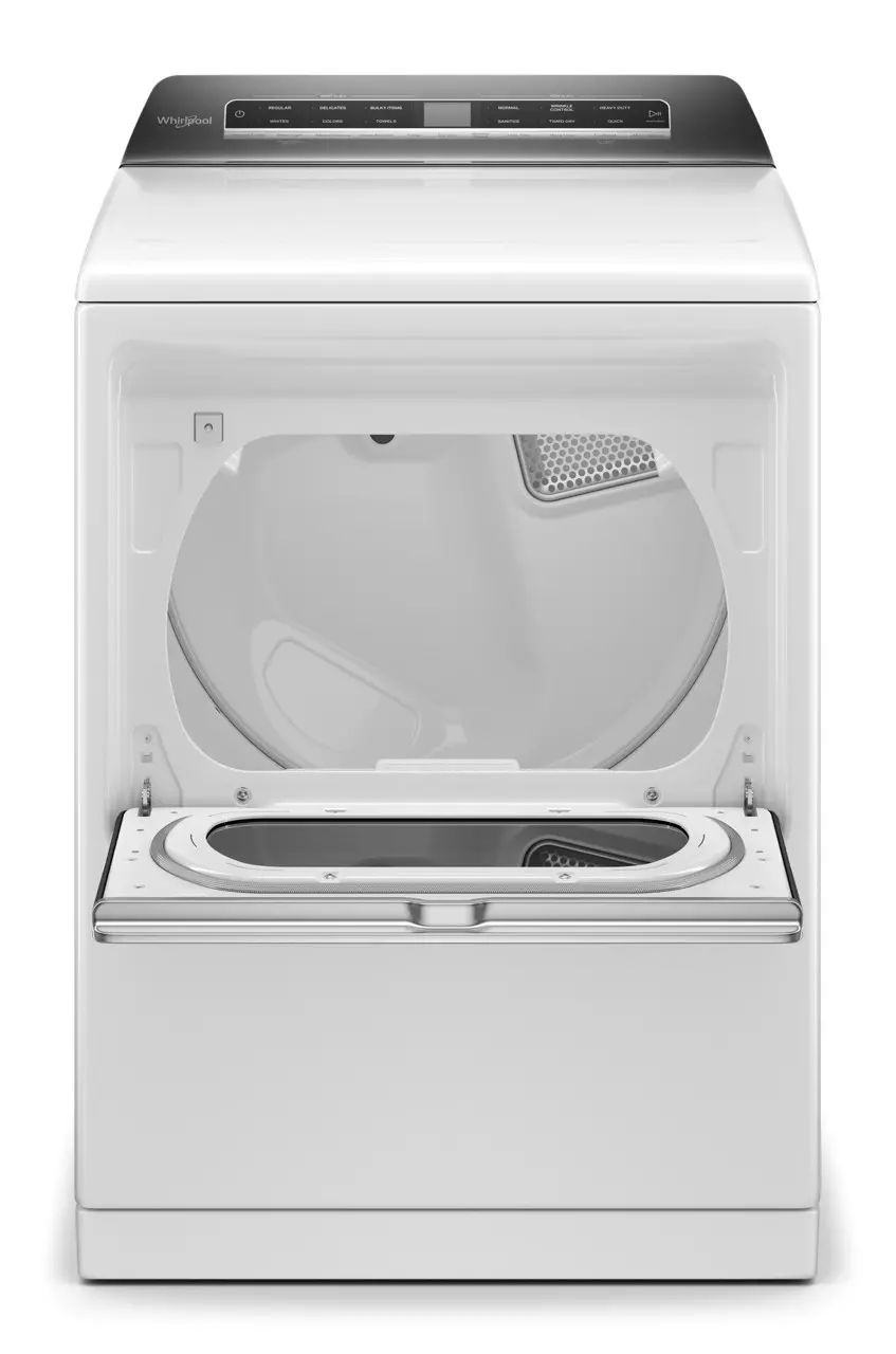 WED8127LW Whirlpool 7.4 cu ft Electric Dryer - White W8127-3