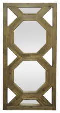 Decorative Brown Wall Mirror