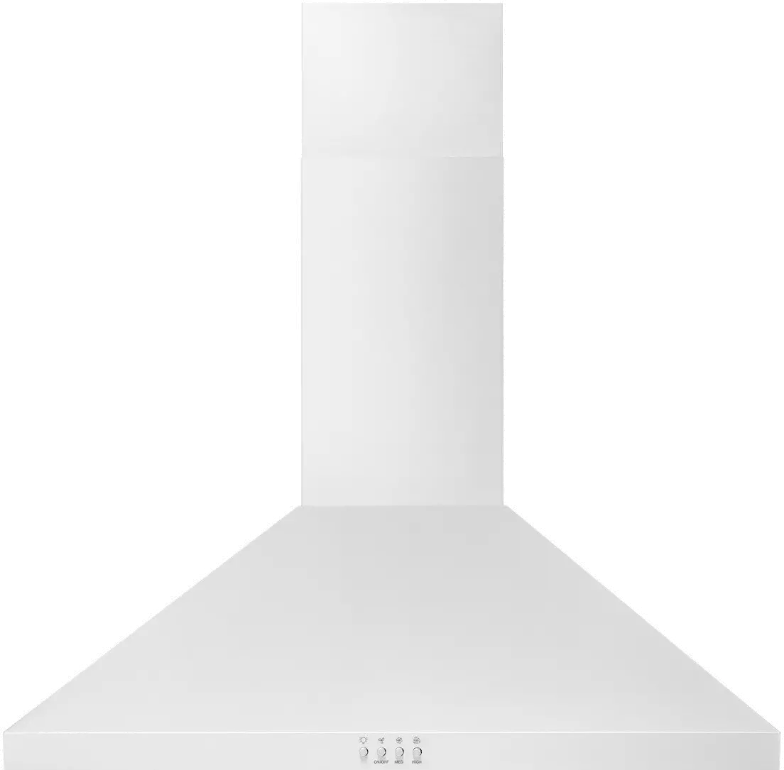 WVW53UC0LS Whirlpool 30 Inch Wall Mount Chimney Hood - Stainless Steel-1