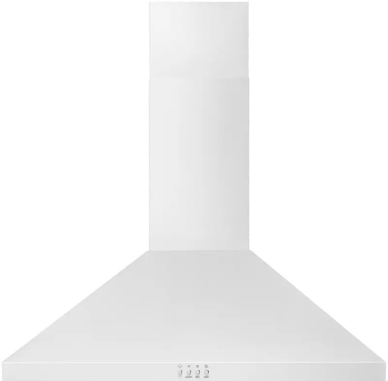 Whirlpool 30 Inch Wall Mount Chimney Hood - Stainless Steel