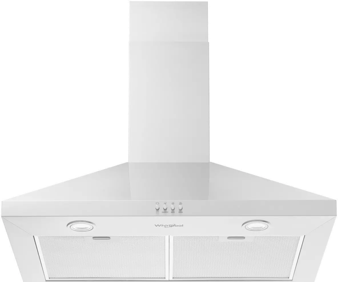 WVW53UC0LS Whirlpool 30 Inch Wall Mount Chimney Hood - Stainless Steel-4