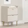 13531 Hype White 2-Drawer Nightstand - South Shore