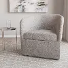 43-10MLNELP Becca Bouclé Gray Swivel Chair - Skyline Furniture