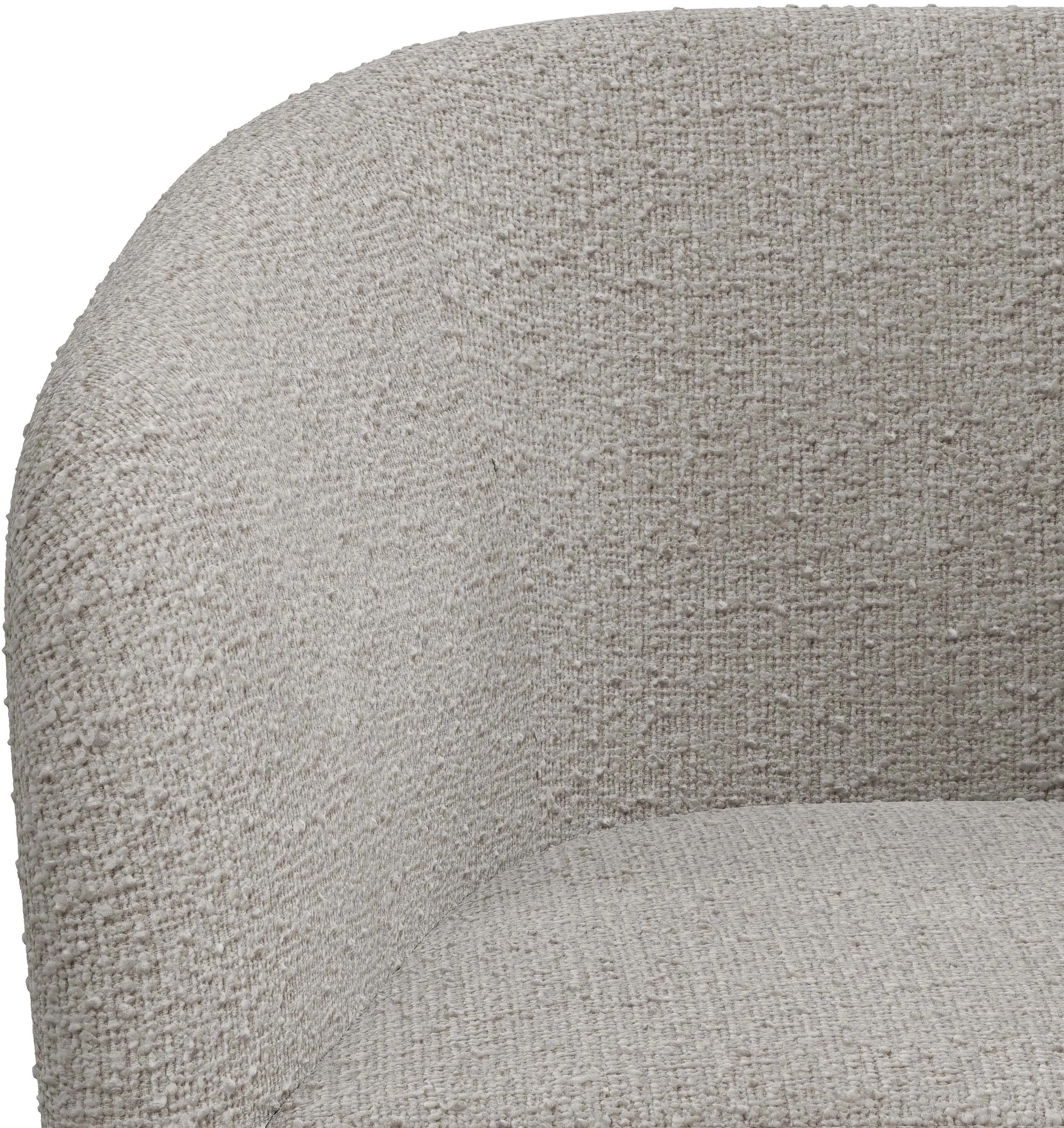 43-10MLNELP Becca Bouclé Gray Swivel Chair - Skyline Furniture-6