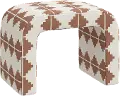 27-2AZTTRCOGA Mia Aztec Terracotta Ottoman