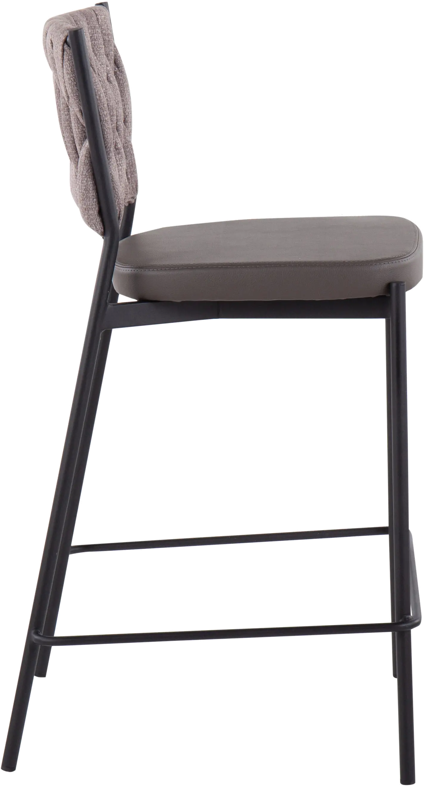 B24-BRAIDTANIA BKGYLBN2 Tania Light Brown Counter Height Stool (Set of 2)-4