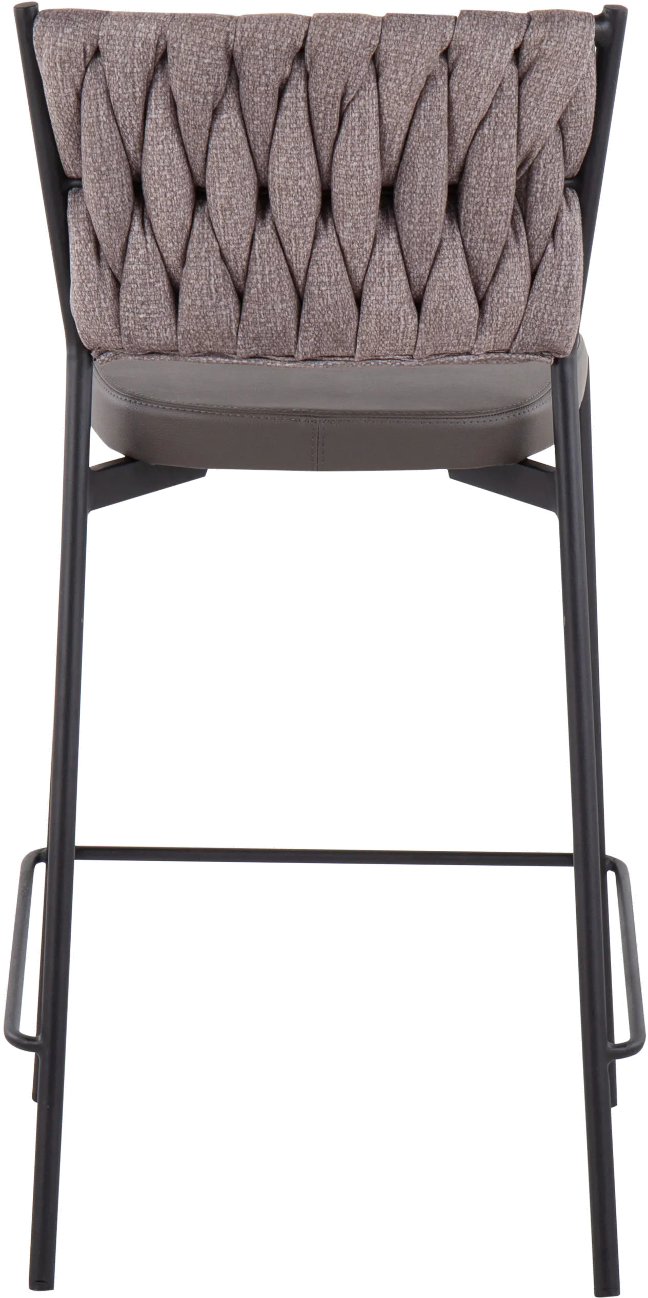 B24-BRAIDTANIA BKGYLBN2 Tania Light Brown Counter Height Stool (Set of 2)-5