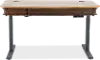 Sonoma Brown Sit and Stand Desk