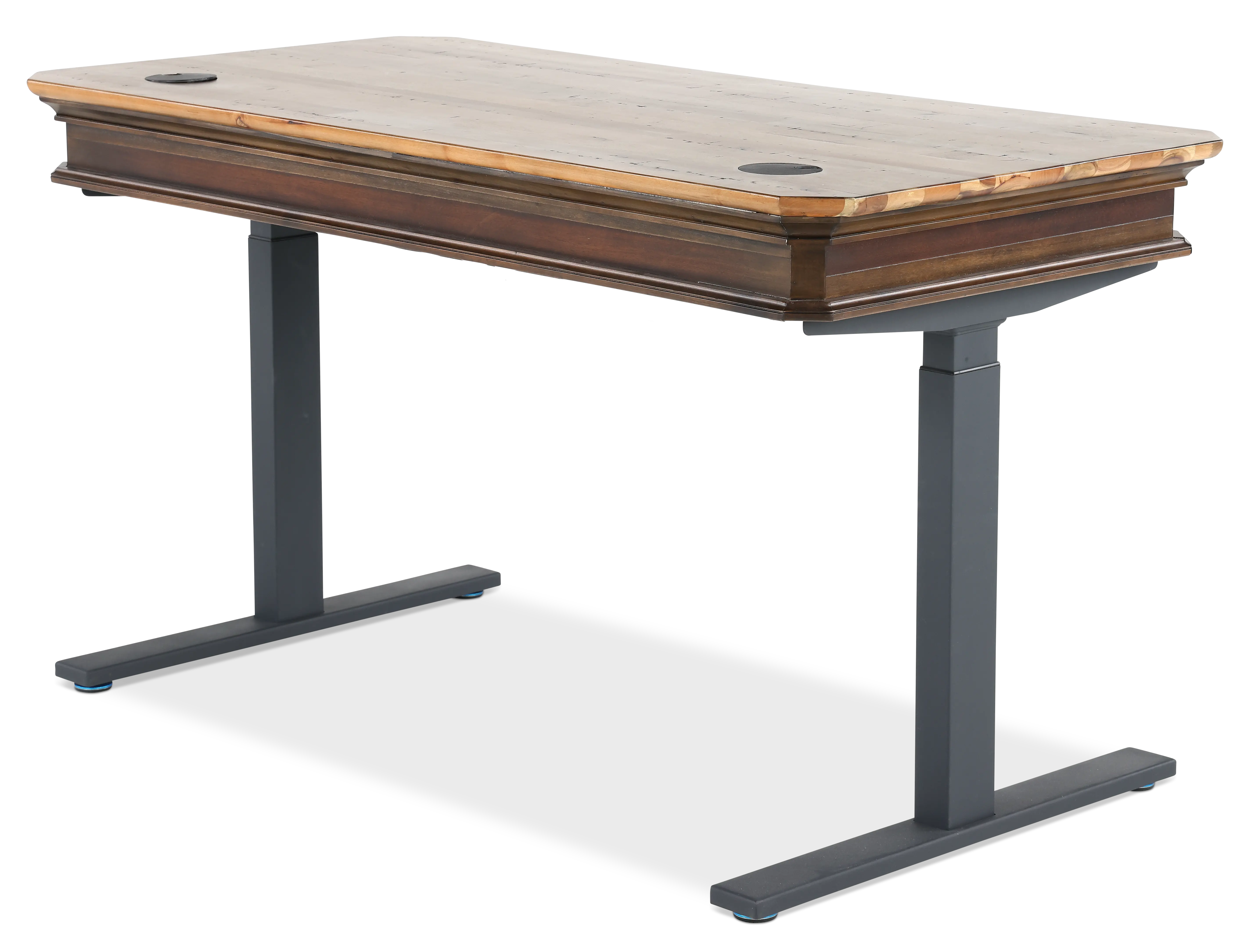 Sonoma Brown Sit and Stand Desk-6