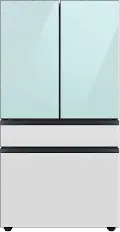 RF29BB86004M Samsung Bespoke 29 cu ft 4 Door Refrigerator - Morning Blue Glass