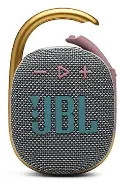JBLCLIP4GRYAM JBL CLIP4 Portable Bluetooth Speaker - Grey