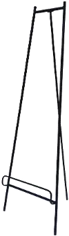 Black Metal Floor Easel