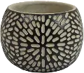 Black Terracotta Planter