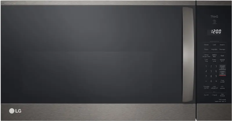 LG 1.8 cu ft Over the Range Microwave - Black Stainless Steel