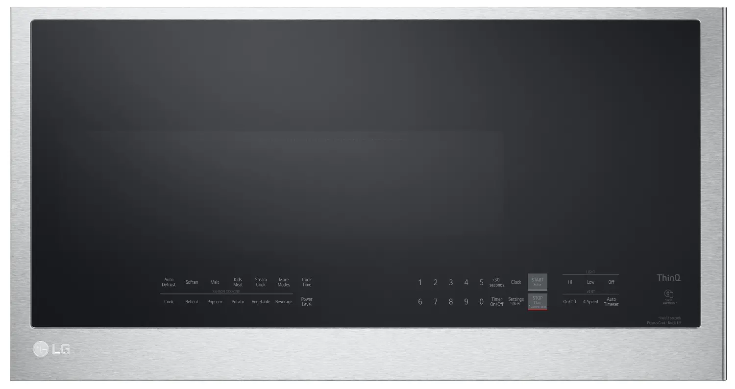 MVEL2033F LG 2 cu ft Over the Range Microwave - Stainless Steel-1