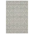 92314-E422/5.3X7.6 Shibori 5 x 8 Platinum Gray Indoor-Outdoor Rug