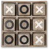 Natural Wood Tic-Tac-Toe Game