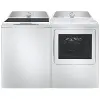 .GEC-W/W-600-GAS--PR GE Profile Top Load Washer and Gas Dryer Set - White, PT600