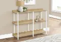 Cameron Light Brown 3-Tier Console Table