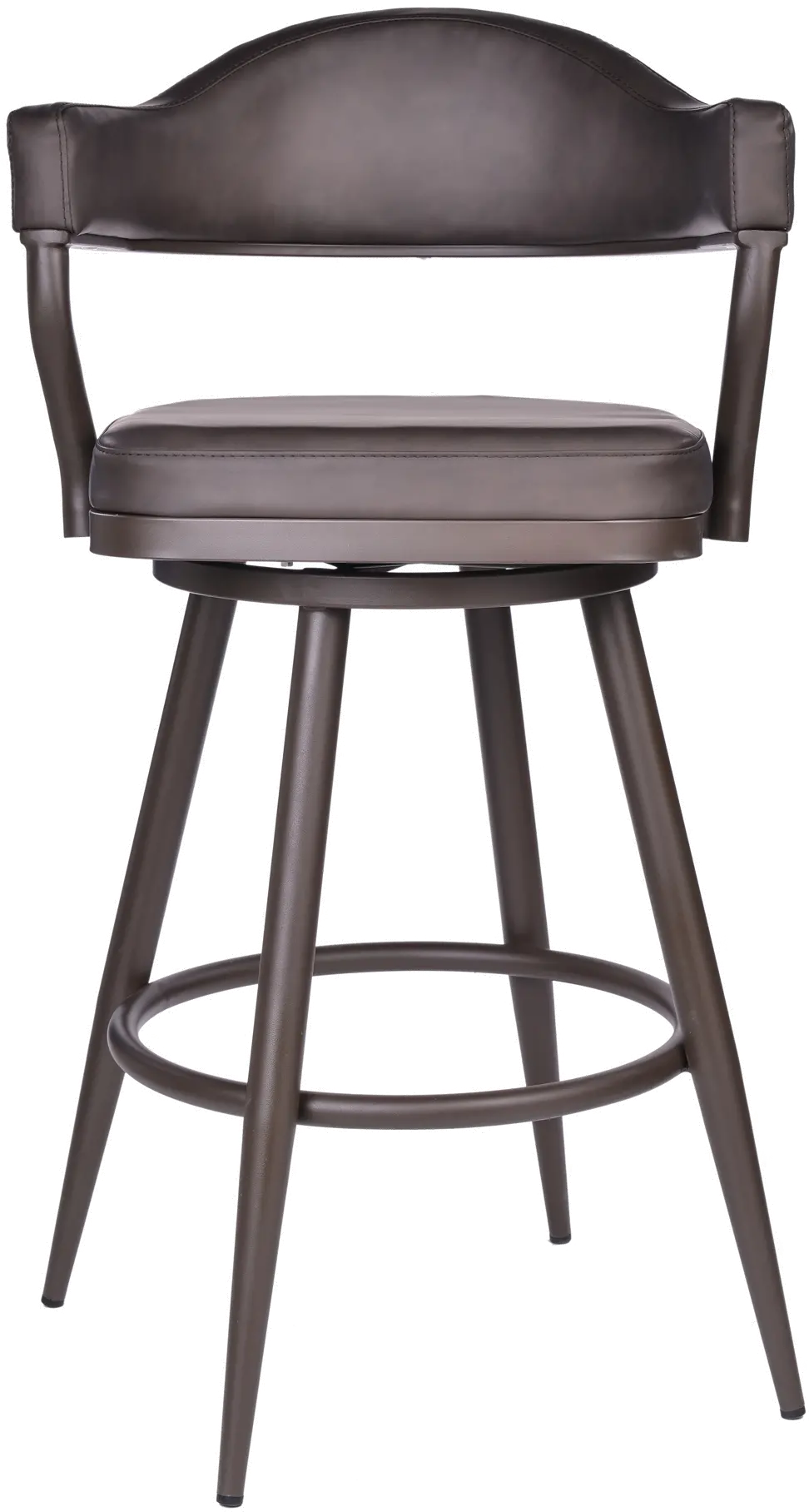 LCJTBABRBR26 Justin Brown Swivel Counter Height Stool-2