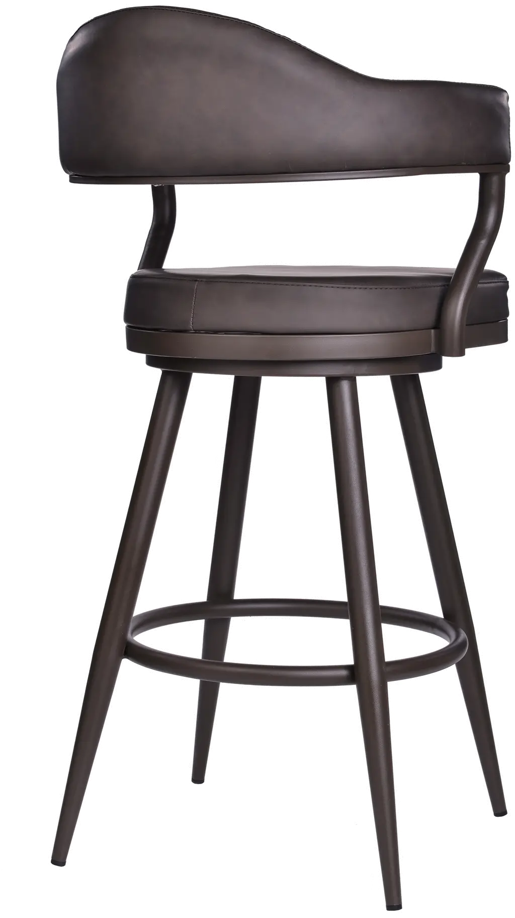 LCJTBABRBR26 Justin Brown Swivel Counter Height Stool-3