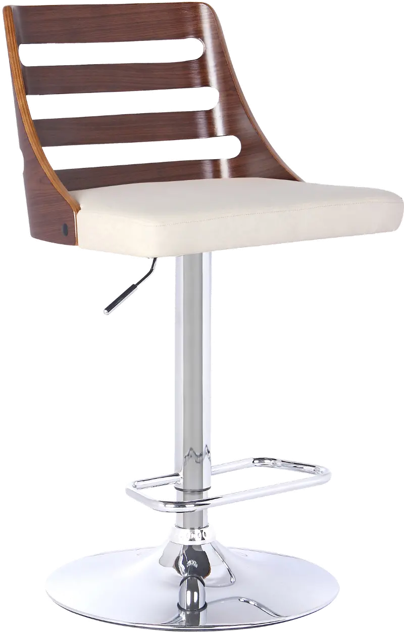 Storm Cream Adjustable Bar Stool