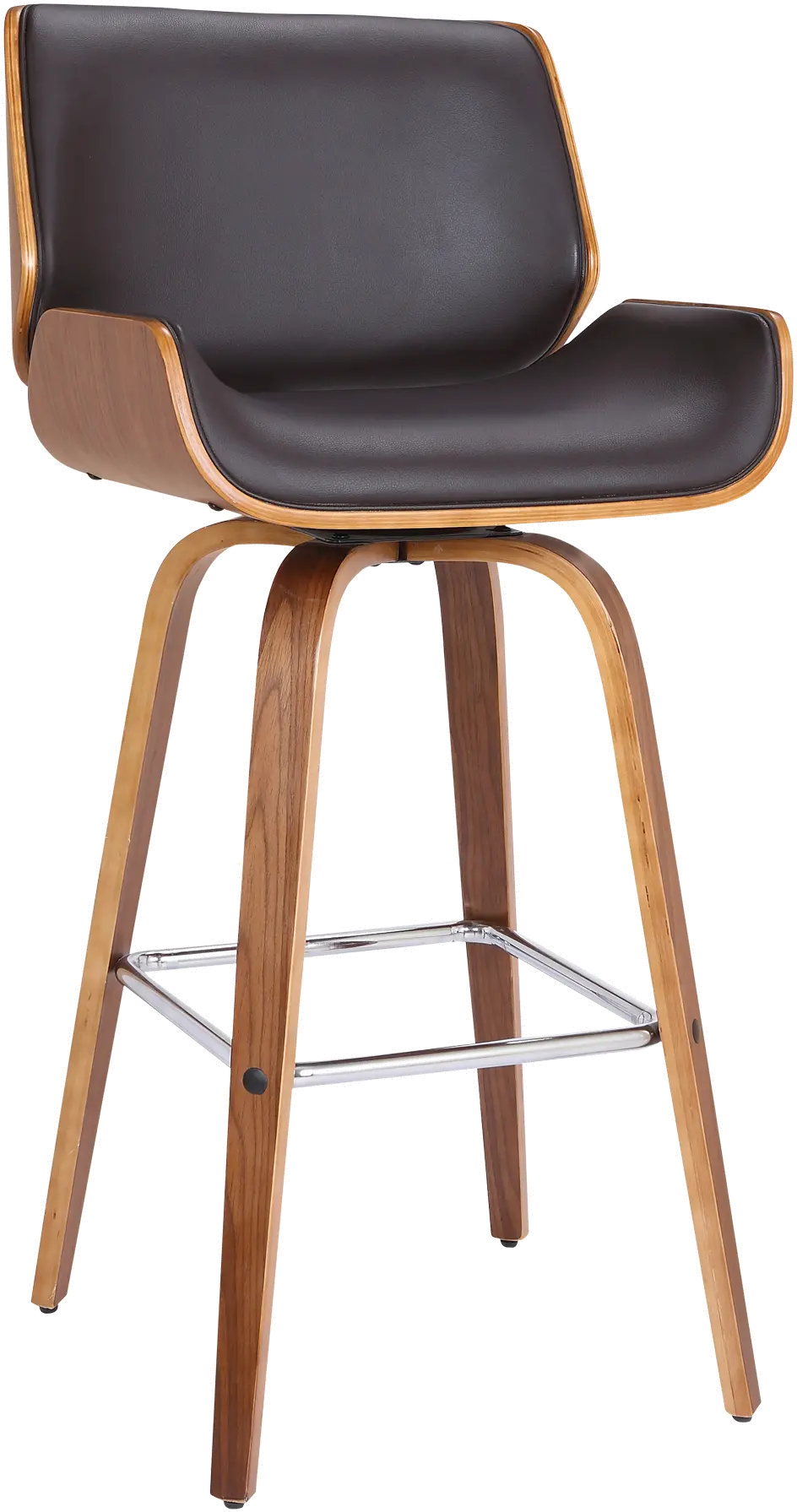 LCTYBABRWA30 Tyler Brown Swivel Bar Stool-1