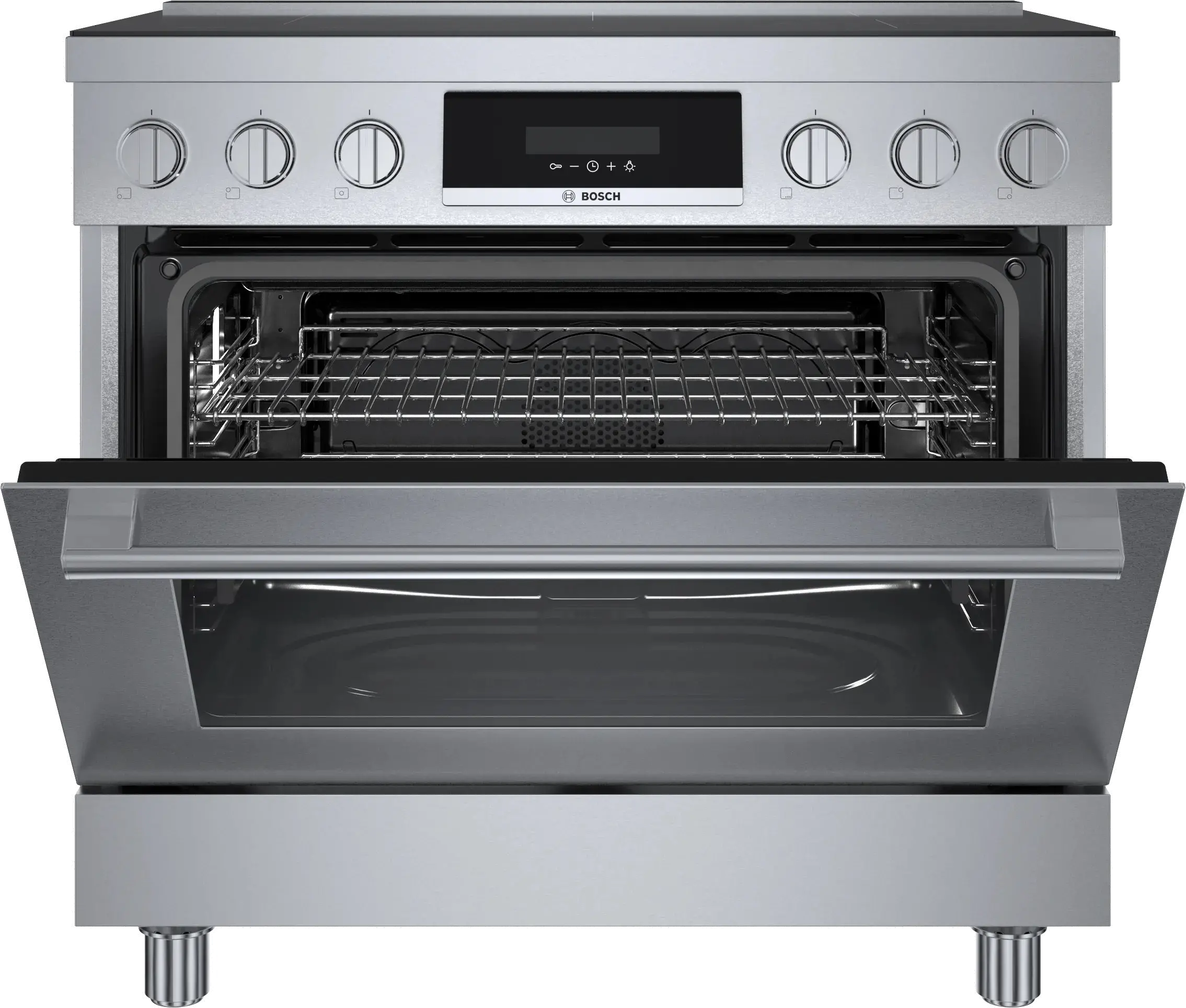 HIS8655U Bosch 800 Series 3.7 cu ft Induction Range - Stainless Steel 36 Inch-3