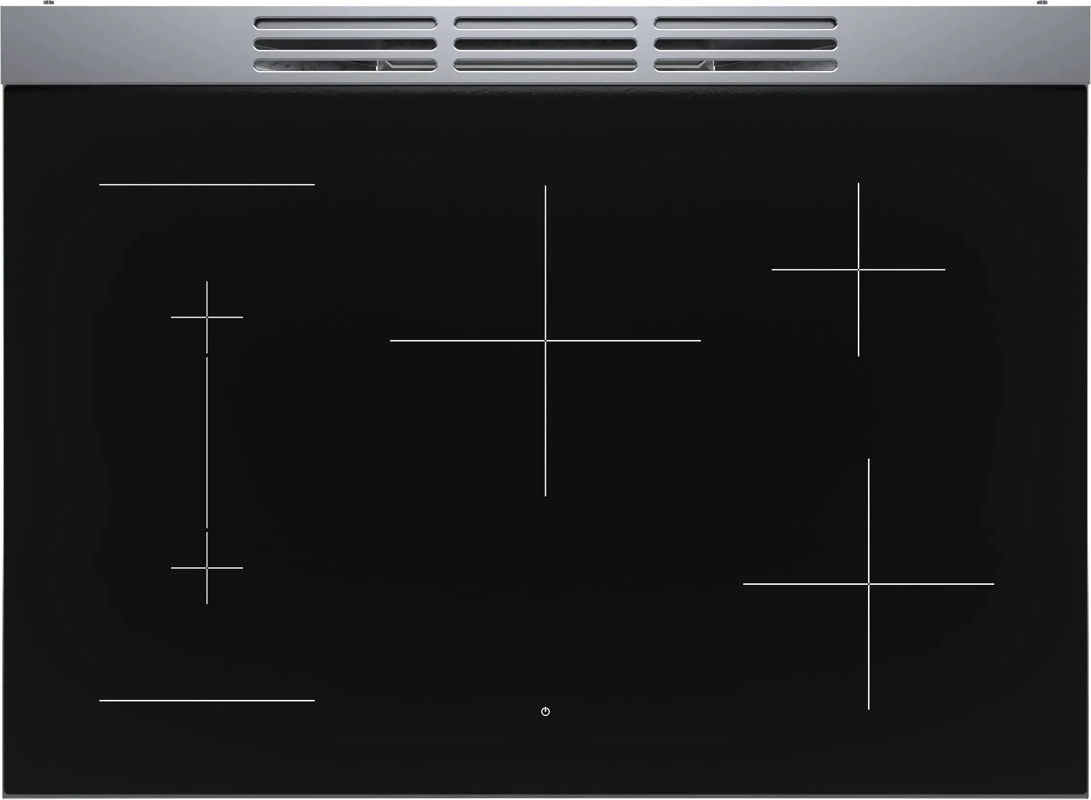 HIS8655U Bosch 800 Series 3.7 cu ft Induction Range - Stainless Steel 36 Inch-2