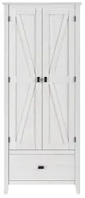 Farmington White 30 Wide Storage Cabinet