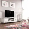 Westerleigh White 65 TV Stand