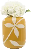 12  Yellow Leaf Jar